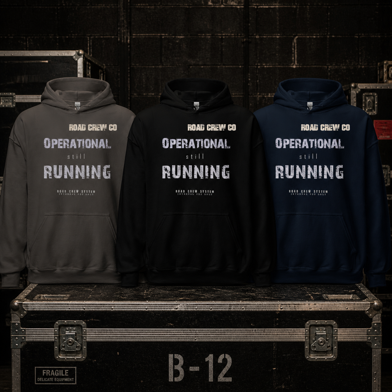 Operational - Still Running — Road Crew Apparel Co