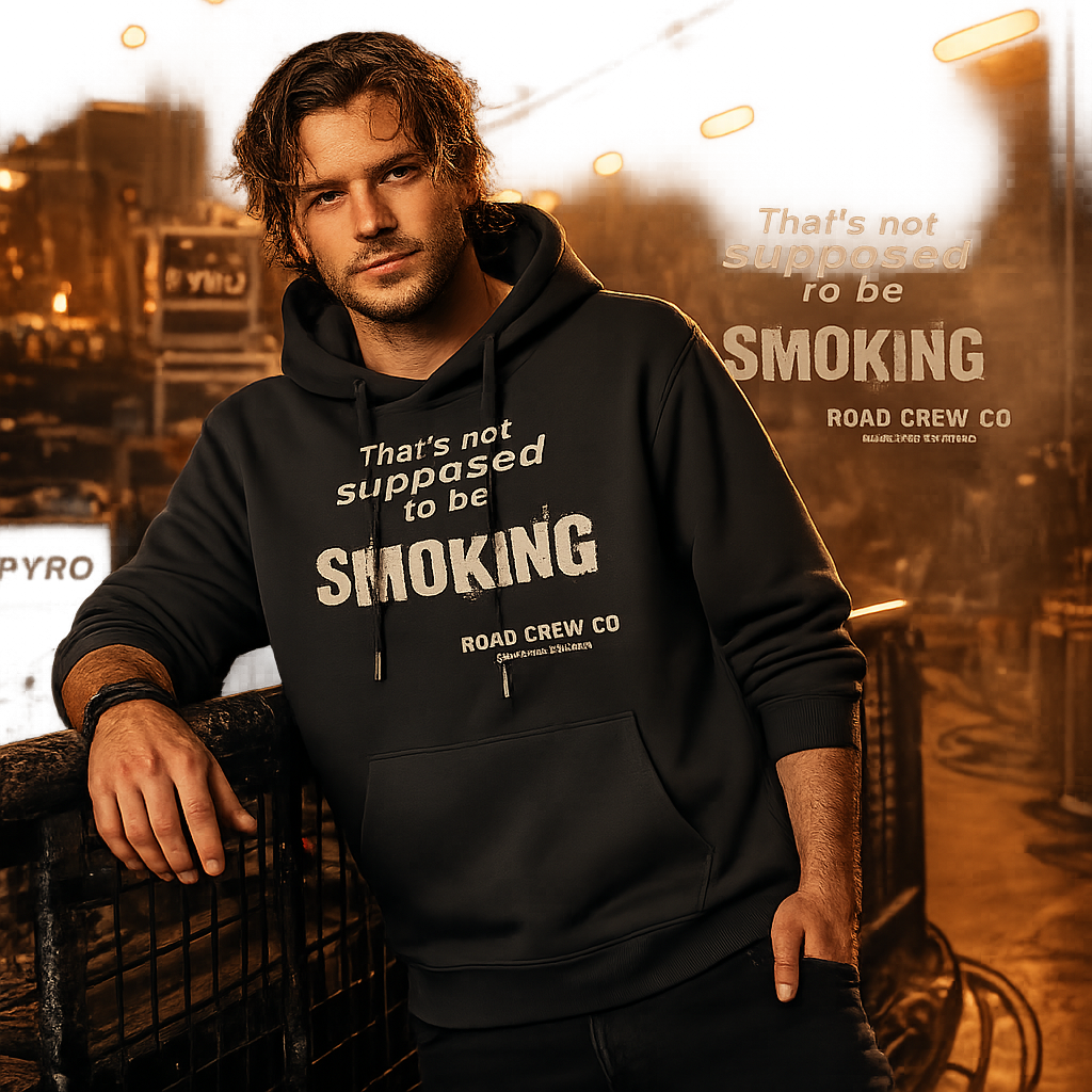 Well That's Not Supposed To Be Smoking | Road Crew Apparel Co