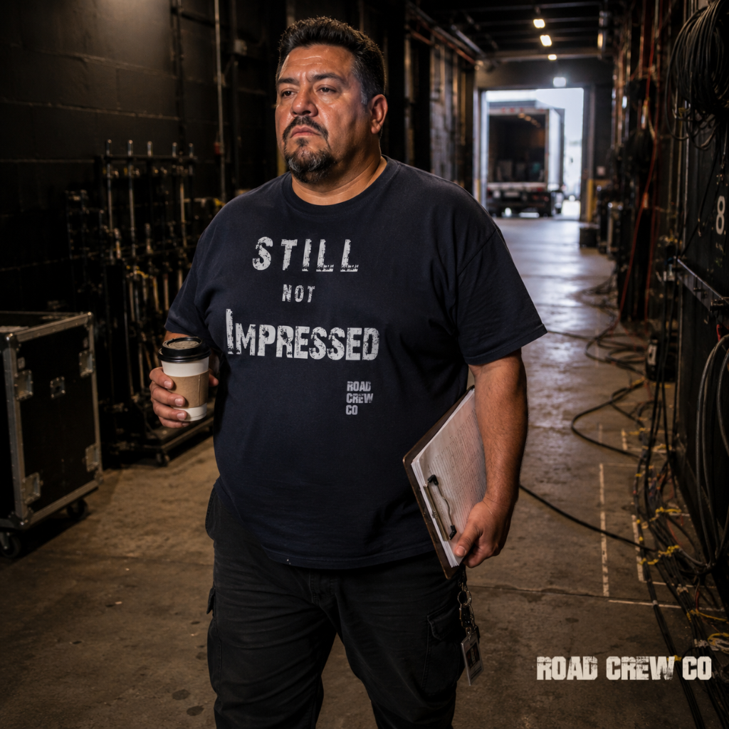 Still Not Impressed Road Crew Co T-Shirt