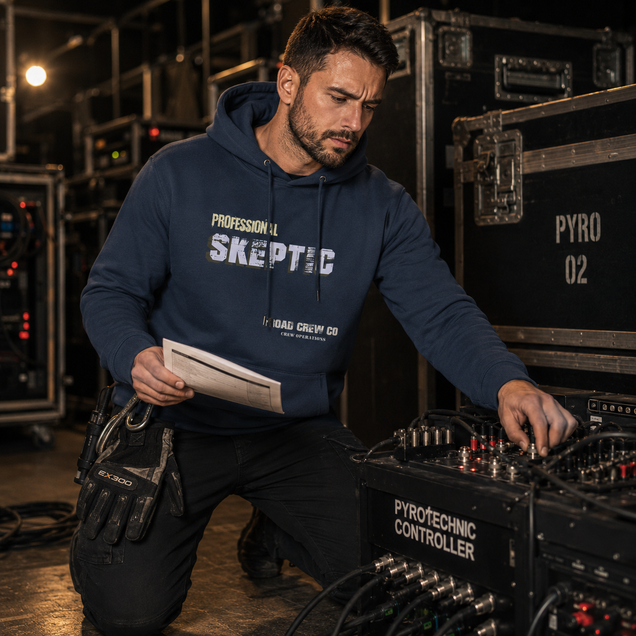 Road Crew Apparel Co: Professional Skeptic Hoodie