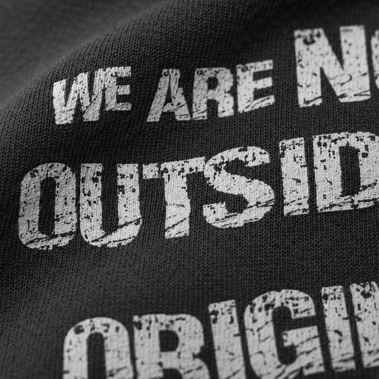 We Are Now Outside The Original Scope | Road Crew Apparel Co