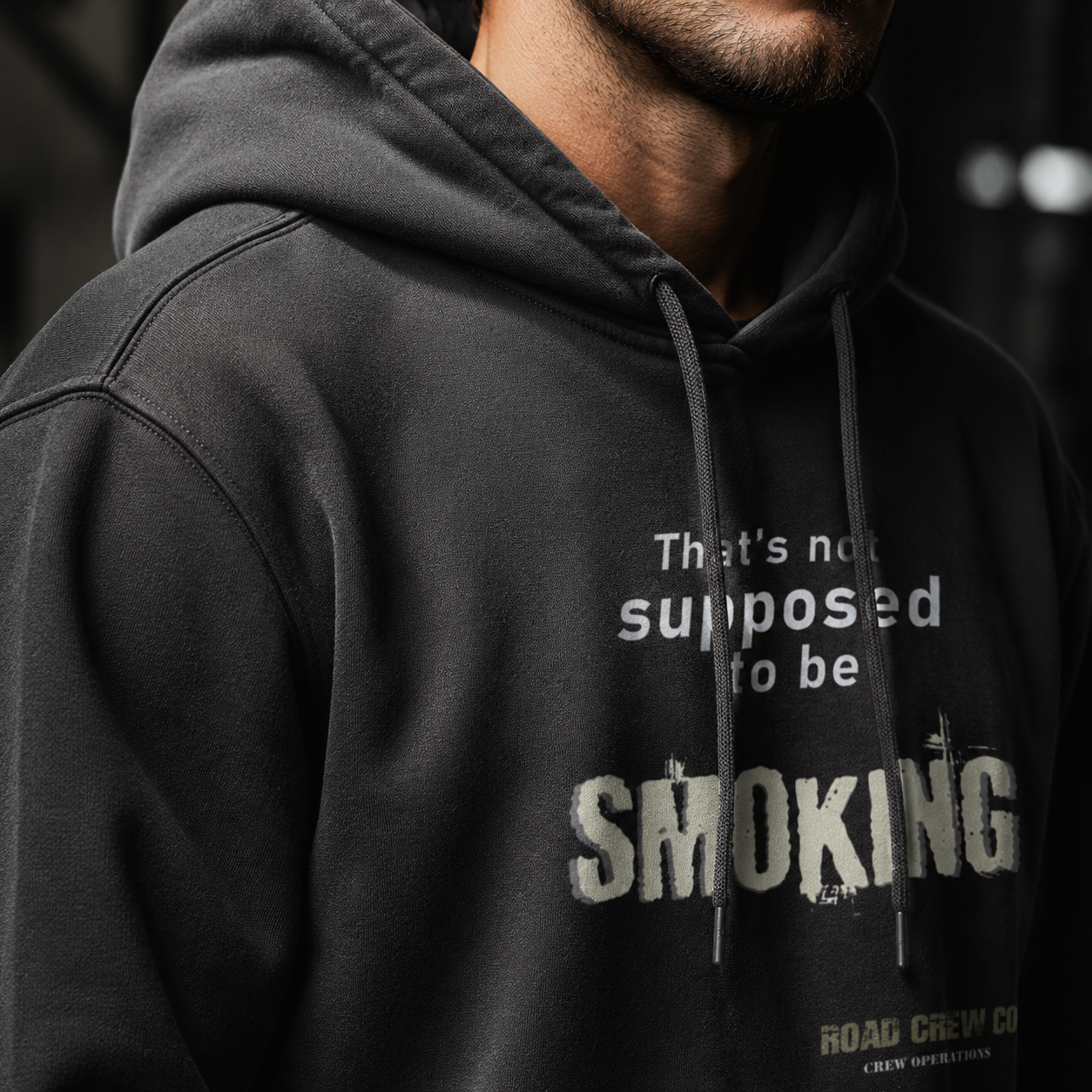 Well That's Not Supposed To Be Smoking | Road Crew Apparel Co
