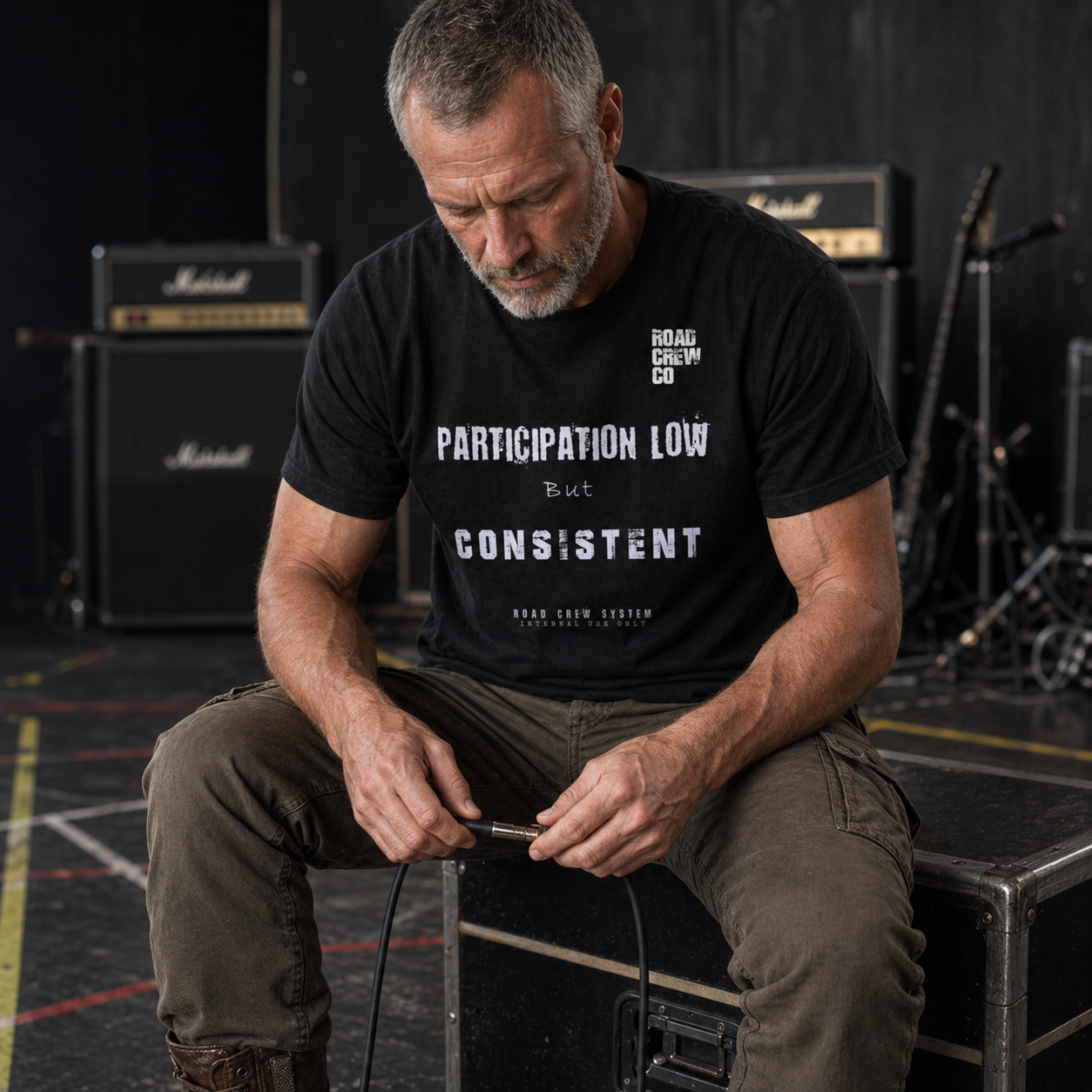 Participation Low – But Consistent | Road Crew Co T-Shirt