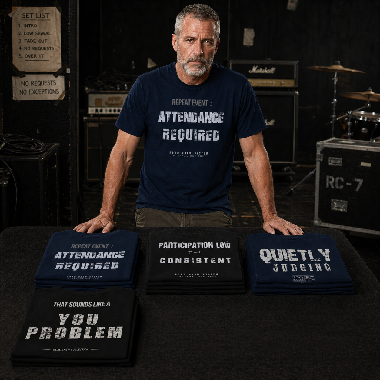 Participation Low – But Consistent | Road Crew Co T-Shirt