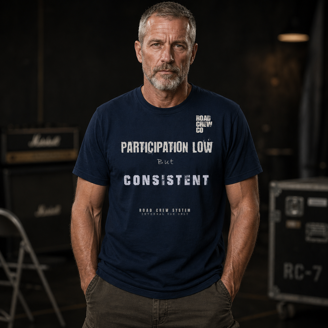 Participation Low – But Consistent | Road Crew Co T-Shirt